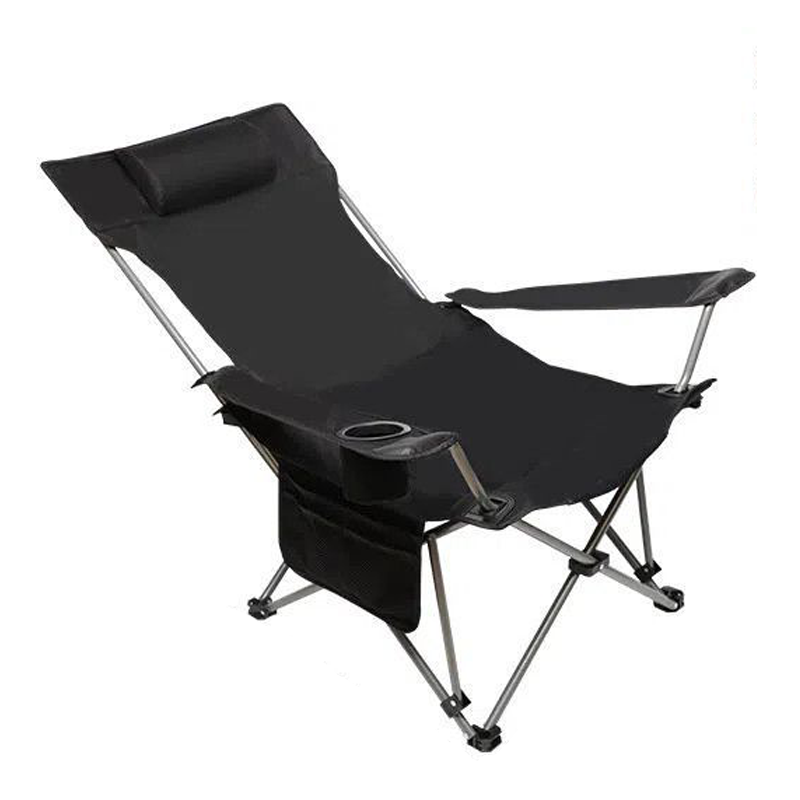 Portable Camping Chair with Reclining Feature for Outdoor Use