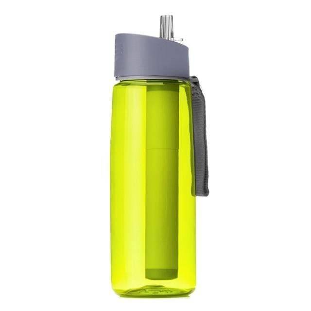 650ml Water Filter Bottle for Outdoor Purification