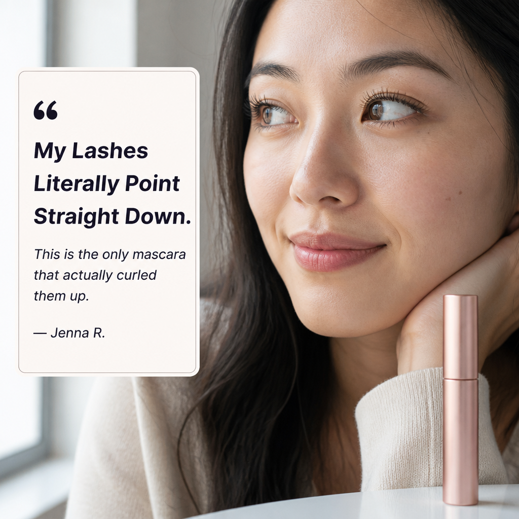 LunaLash™ — Comb Through Sparse Lashes for Falsie-Style Length & Curl
