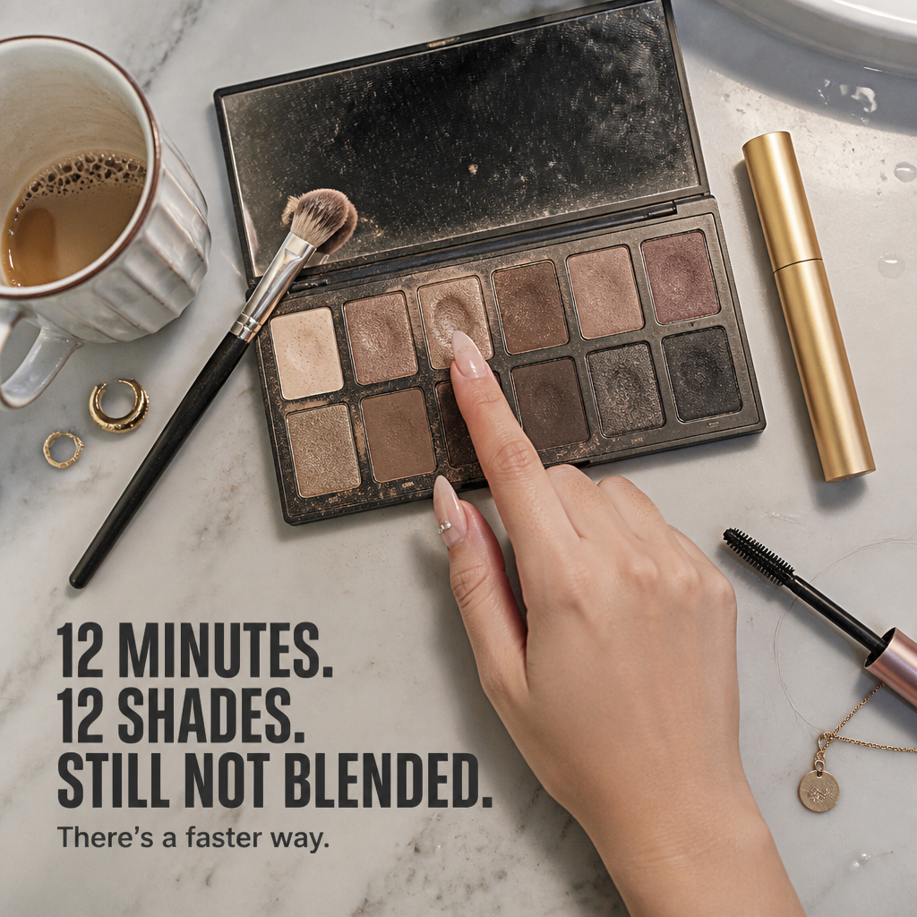 LushAura™ — Swipe a Pro 3-Shade Eye Look in Under 30 Seconds