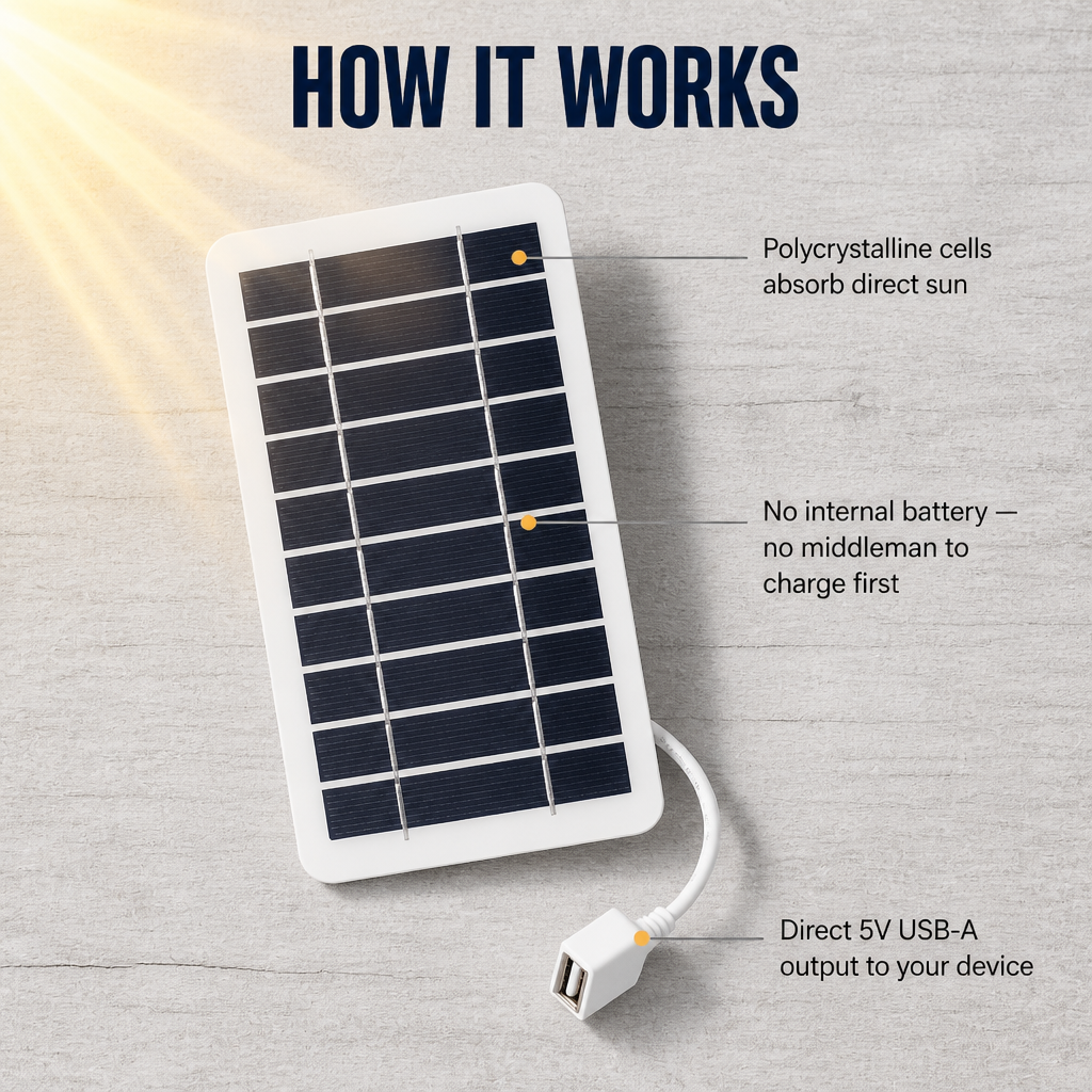 SolaraFlex™ — Clip On Your Pack, Top Off Power Banks While You Hike