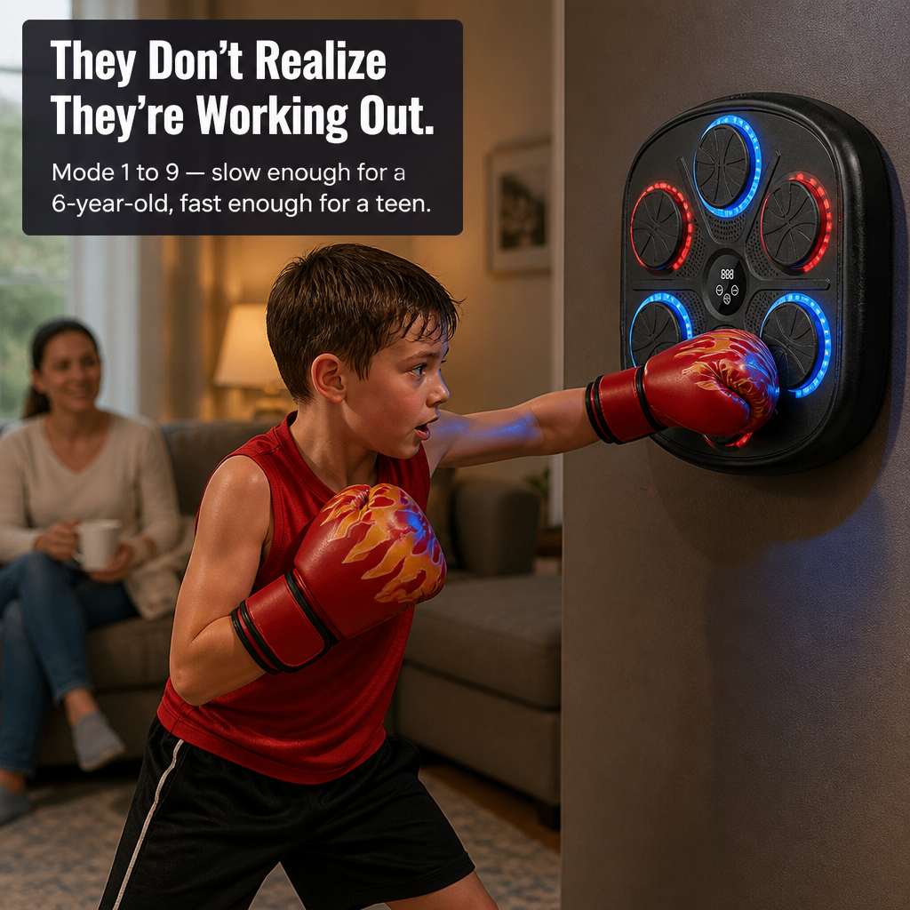 FlowPunch™ — Punch to the Beat and Knock Out Stress in 15-Minute Rounds