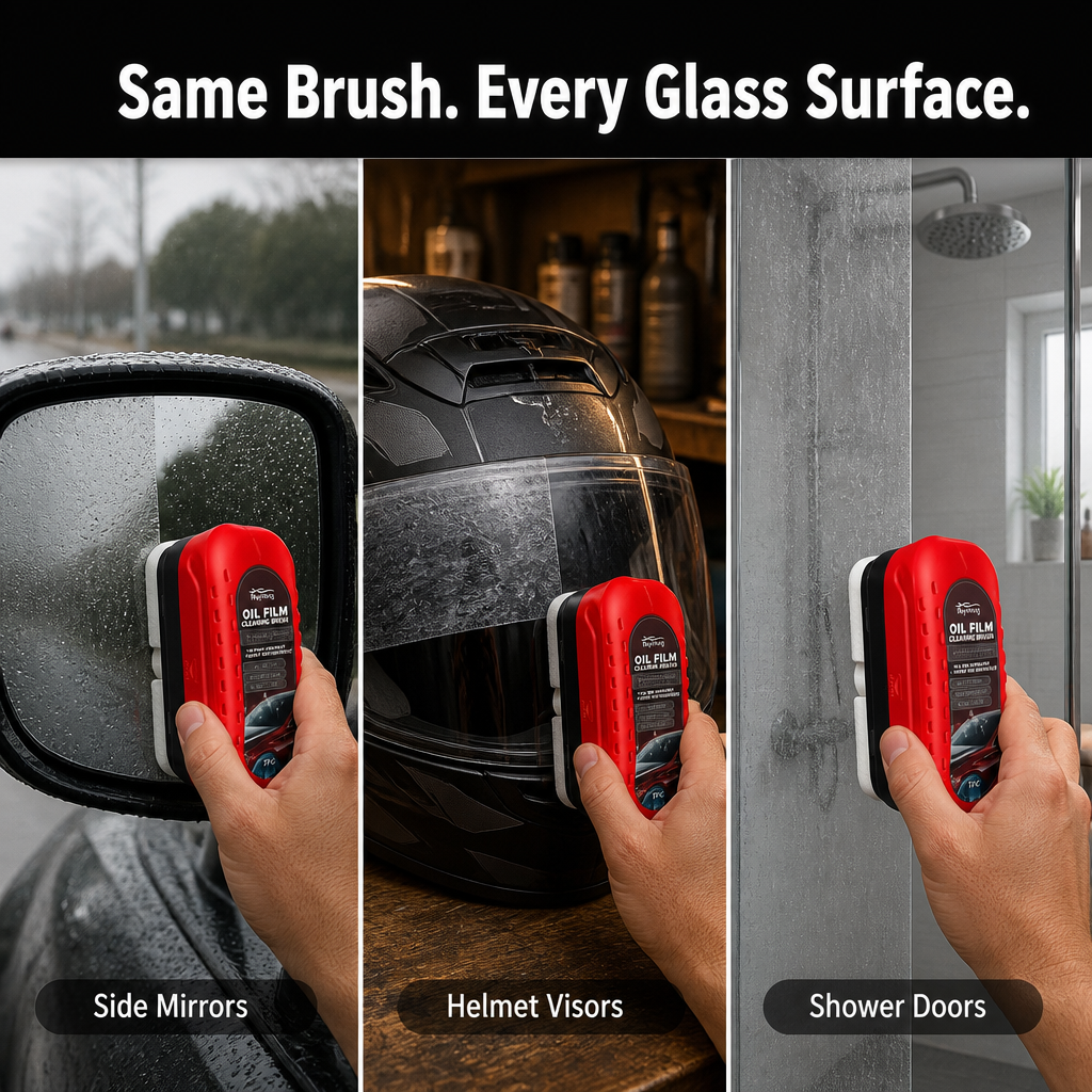 VividShield™ — Strip Invisible Oil Film and See Past Headlight Glare at Night