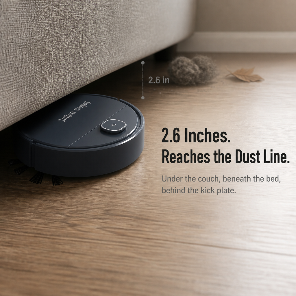 AvantiSweep™ — Sweep Up Daily Hair, Dust & Crumbs Between Cleans