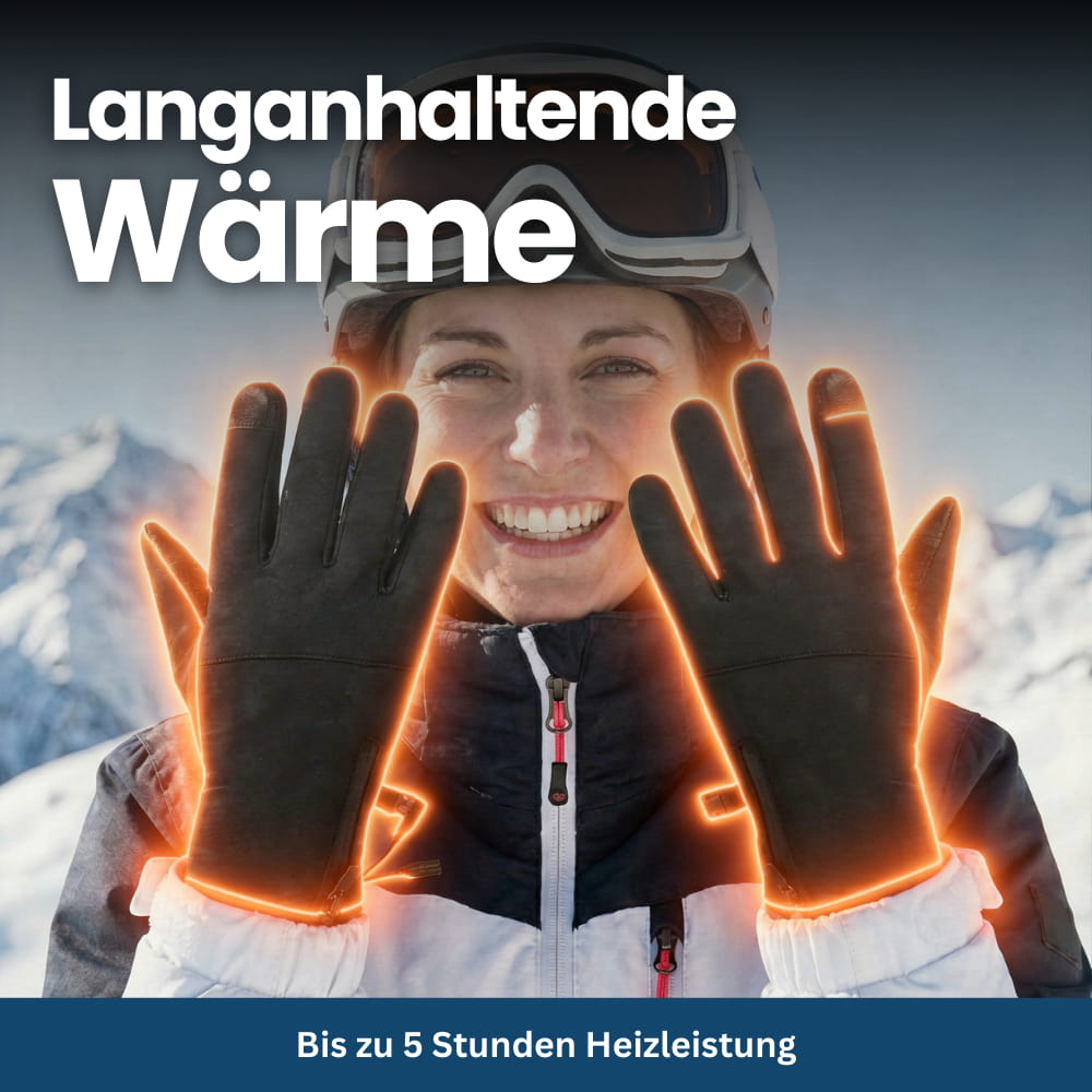 Thermal Mittens for Winter - Heated Warm Gloves
