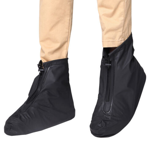 Reusable Shoe Covers with Waterproof and Non-Slip Features