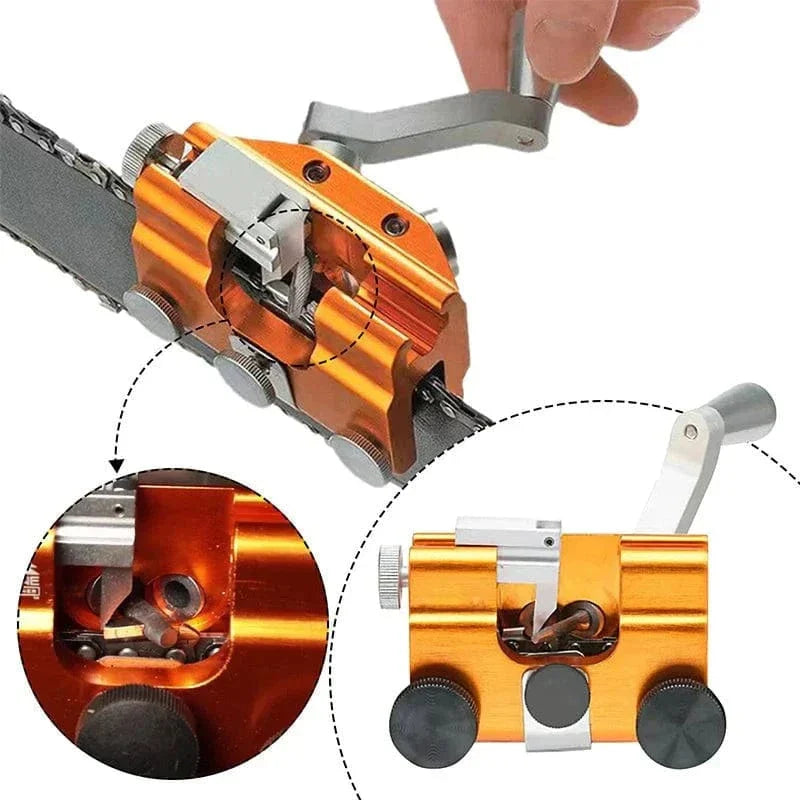 SharpEdge™ – Chainsaw Sharpener That Restores a Razor-Cut Edge in Seconds