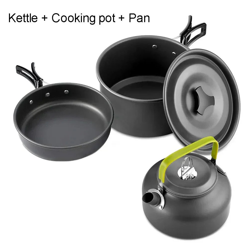 Outdoor Cooking Set for Camping – Compact and Portable Gear