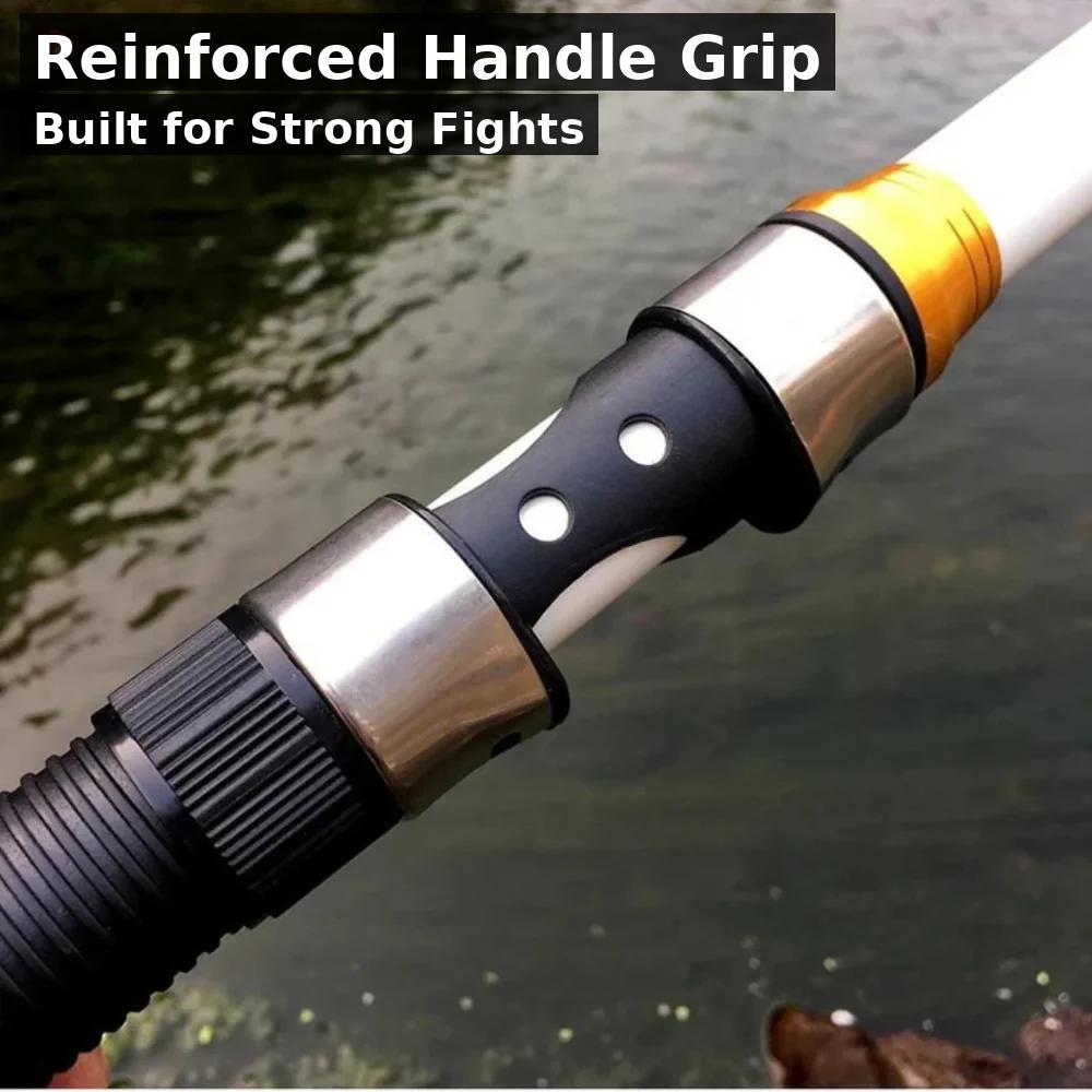 Telescopic Fishing Rod Made of Carbon Fiber
