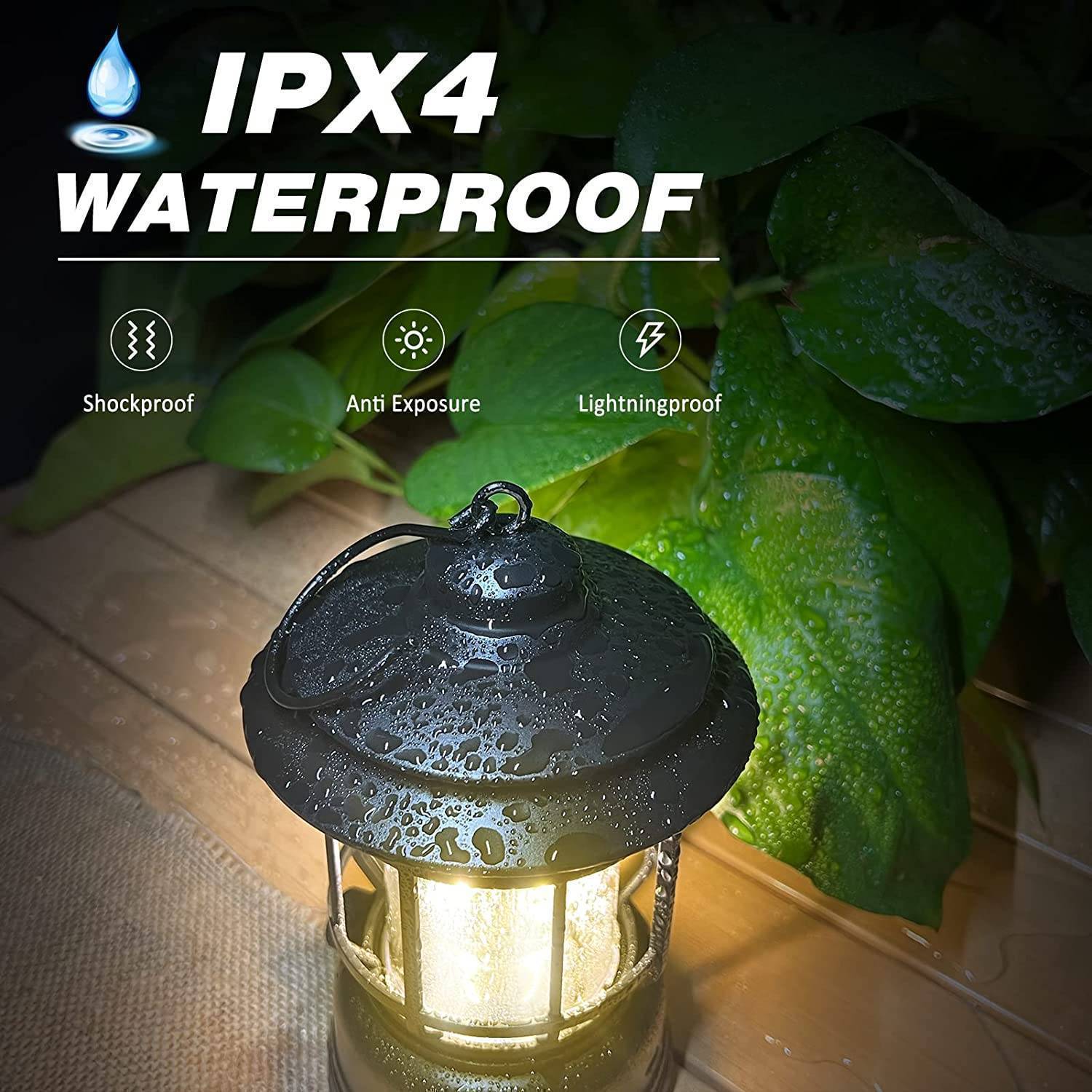 Rechargeable Lantern with Stepless Dimming Feature – Portable Design