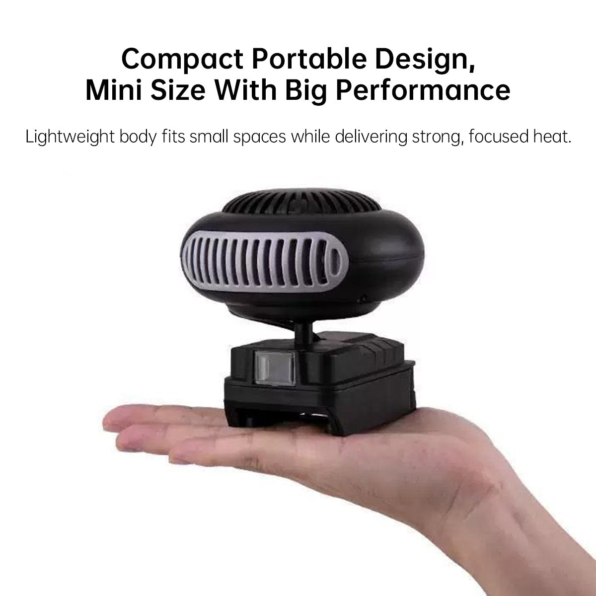 Compact Wireless Heater with Quick 3-Second Heating