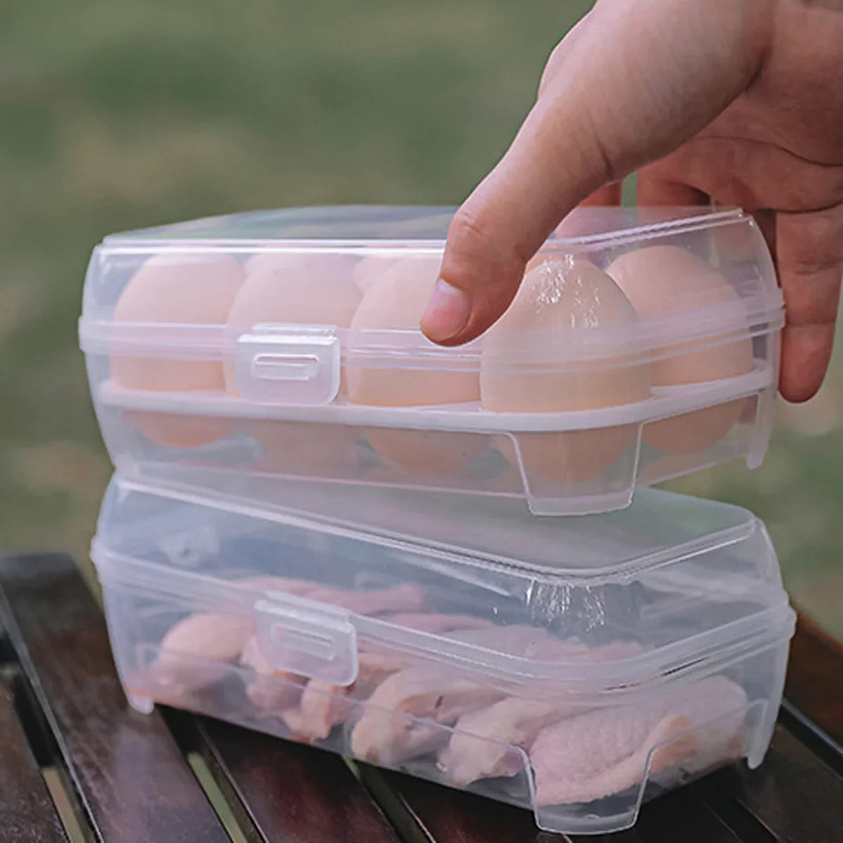Portable Egg Carrier for Outdoor Use