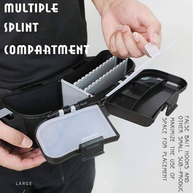 Waist Bag for Fishing Gear with Storage Compartment