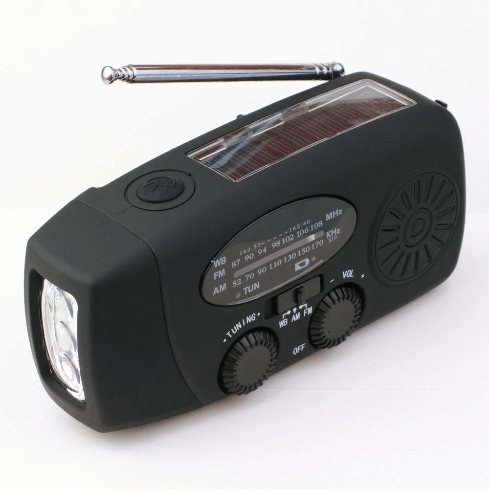 Hand Crank Emergency Radio – Portable Multi-Function Device