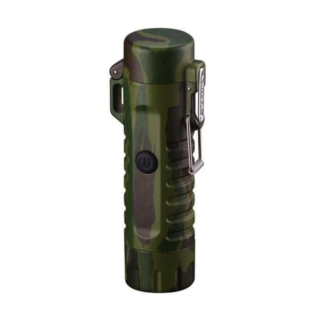 2-in-1 Arc Lighter with Portable LED Flashlight Feature
