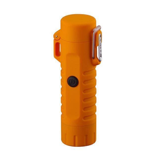 2-in-1 Arc Lighter with Portable LED Flashlight Feature