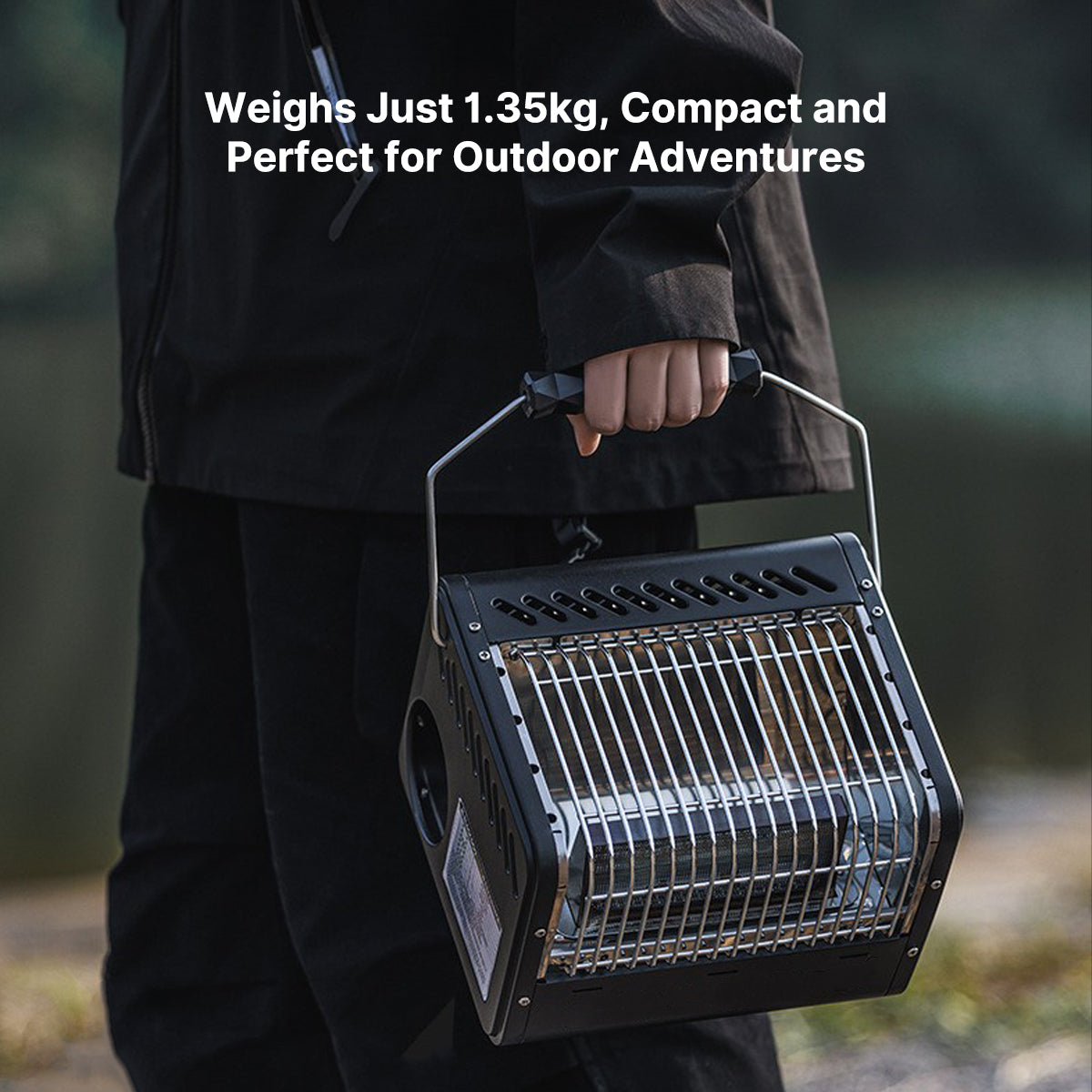Outdoor Portable Heater Featuring Boiling Capability