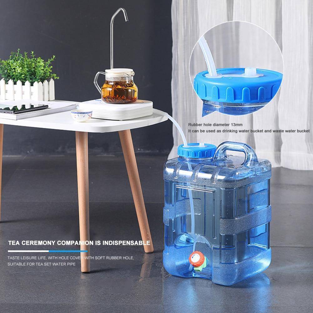 Outdoor Water Storage Tank with Faucet – Portable Design
