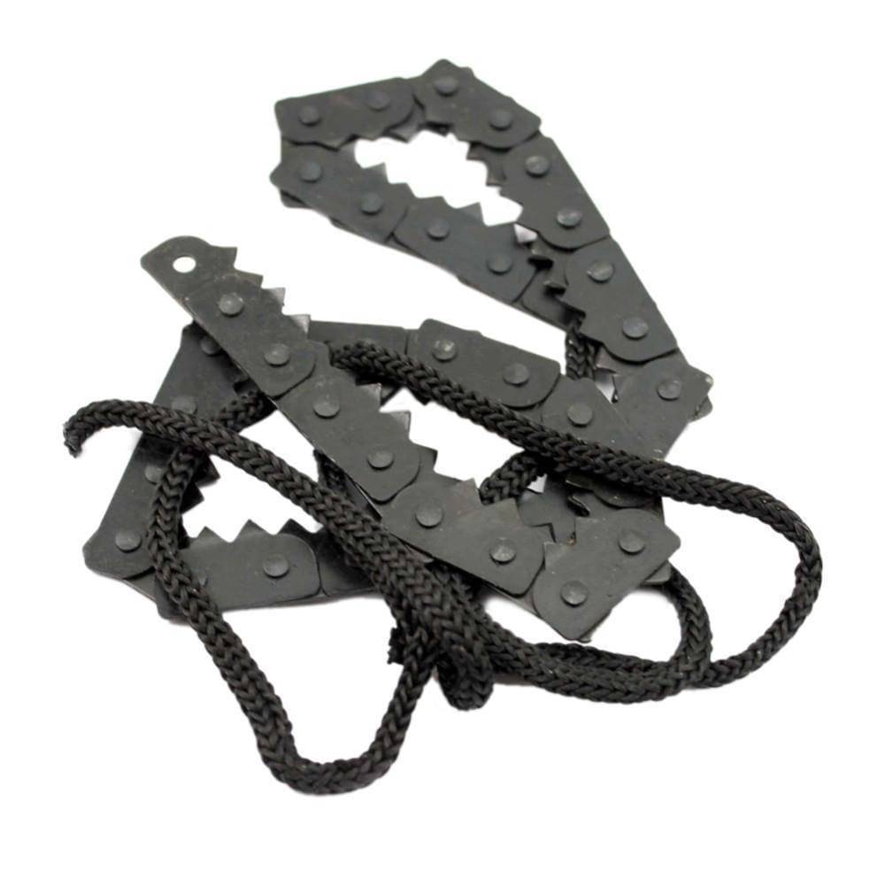 Portable Chain Saw for Outdoor Camping and Survival Use