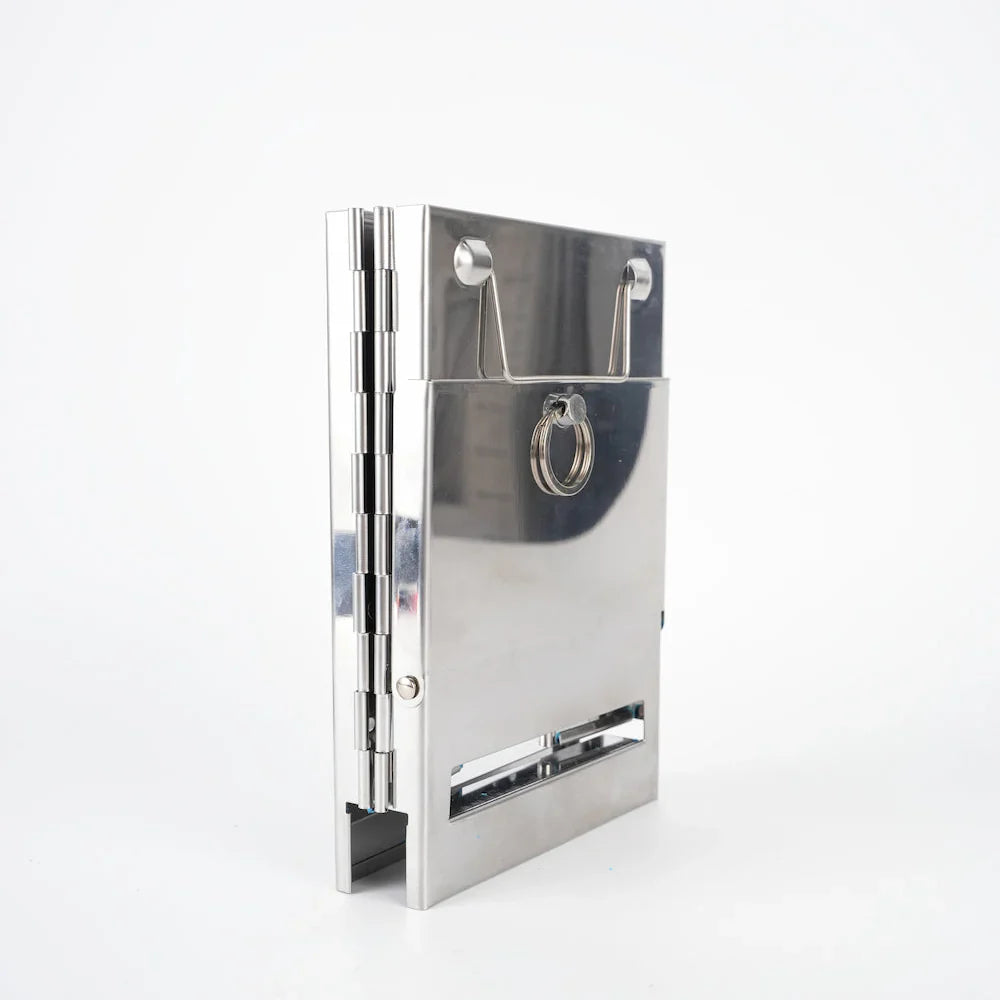 Folding Camping Stove for Wood Burning – Portable Stainless Steel Design
