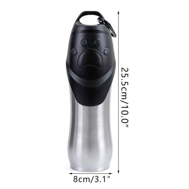 Outdoor Pet Water Bottle in Portable Stainless Steel