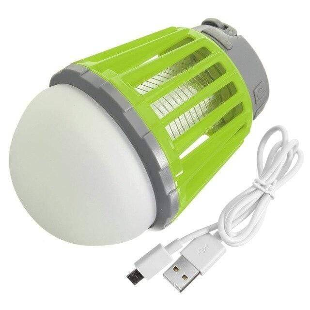 Rechargeable Mosquito Trap and LED Lantern with USB – 2-in-1 Design