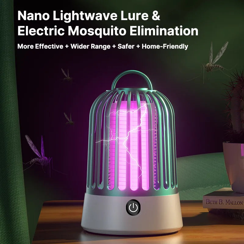 UV Insect Zapper Lamp for Travel and Home Use