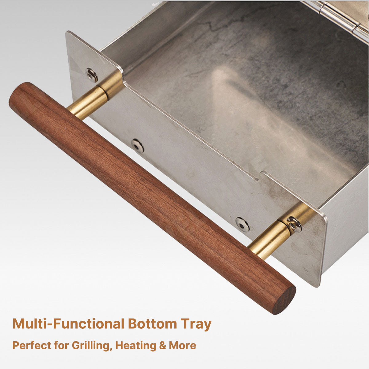 Camping Stove for Outdoor Use - Portable Wood Burning Design