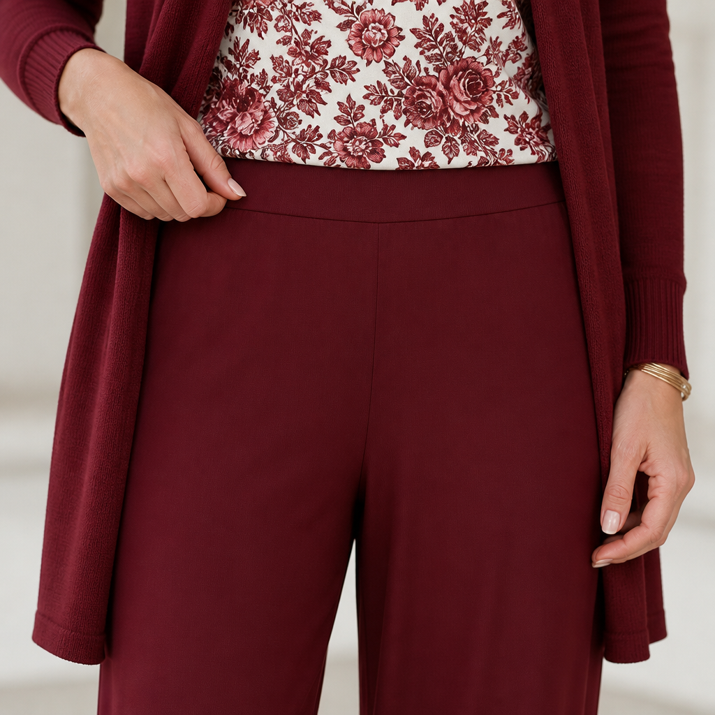 LioraLuxe™ – Elegant Open-Front 3-Piece Cardigan & Pant Set