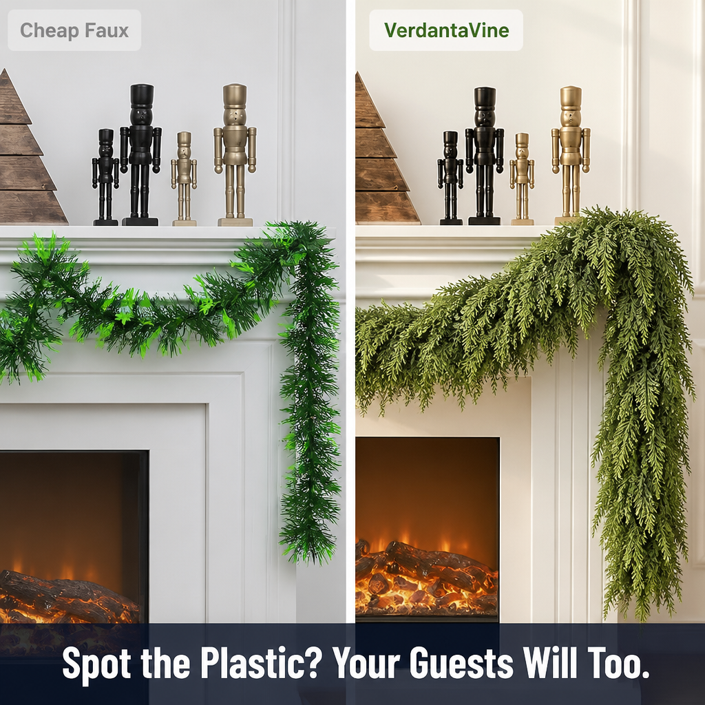 VerdantaVine™ — Drape Real-Touch Cypress That Fools Every Guest All Season