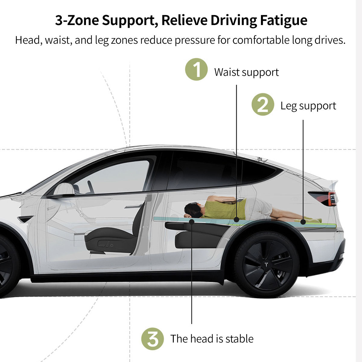 Camping and Rest Mattress for Tesla Model Y