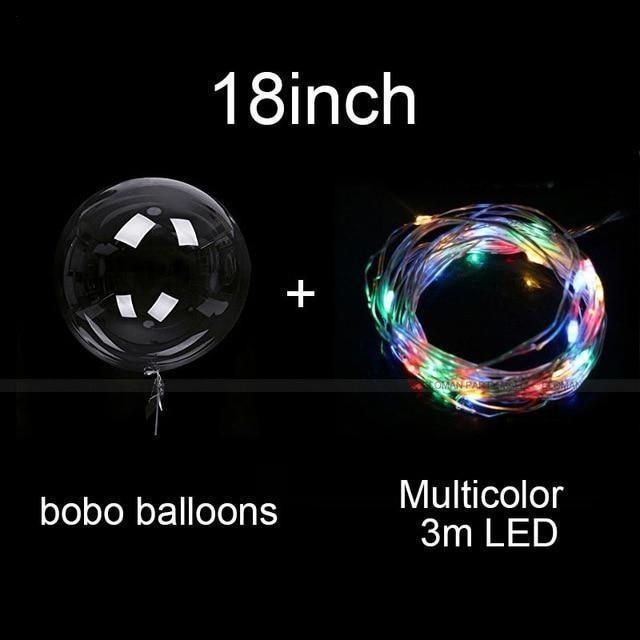 Reusable LED Balloons for Illuminating Your Celebrations (X10)