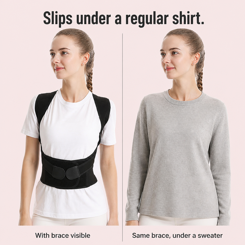 AlignPro™ — Fix Hunched Shoulders and a Tight Low Back in One Brace