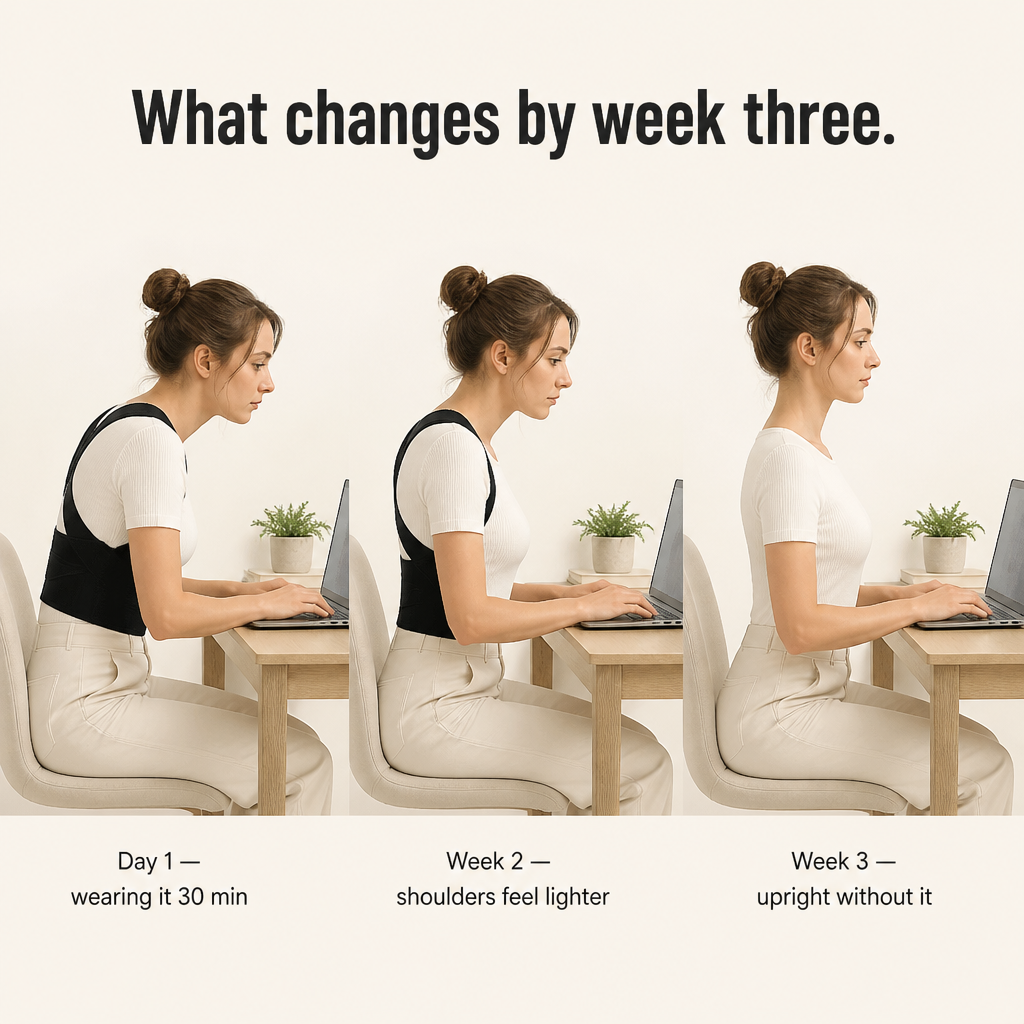 AlignPro™ — Fix Hunched Shoulders and a Tight Low Back in One Brace