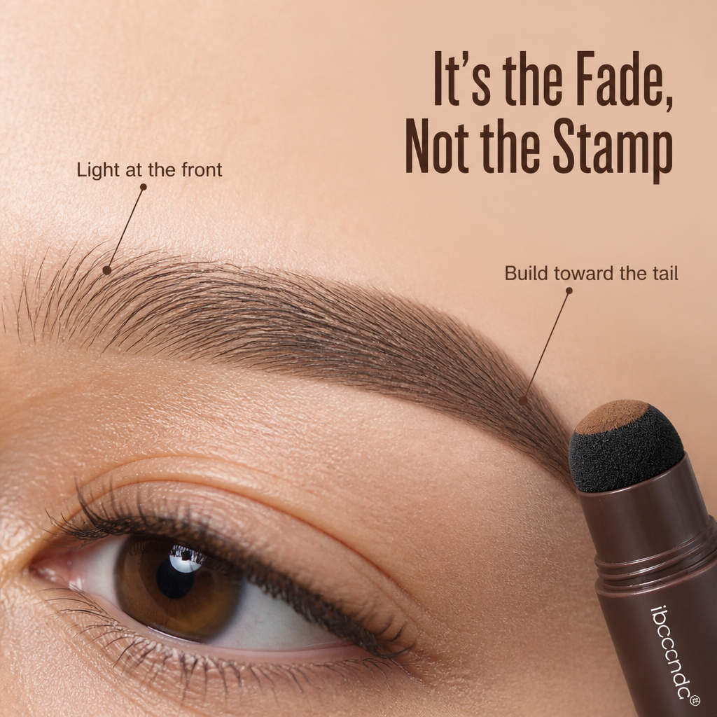 BrowLuxe™ — Stamp, Shape & Fade Even Brows in Under a Minute