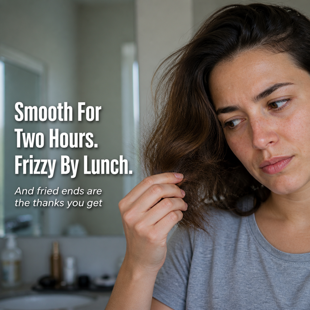 LumeVive™ — Steam Your Frizz Smooth Without Frying a Single Strand