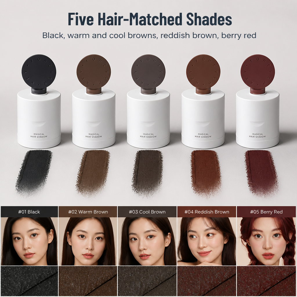 VivaRoot™ Hair Sculptor — Press On Fuller Roots & Sharper Brows in Seconds, No Smudging