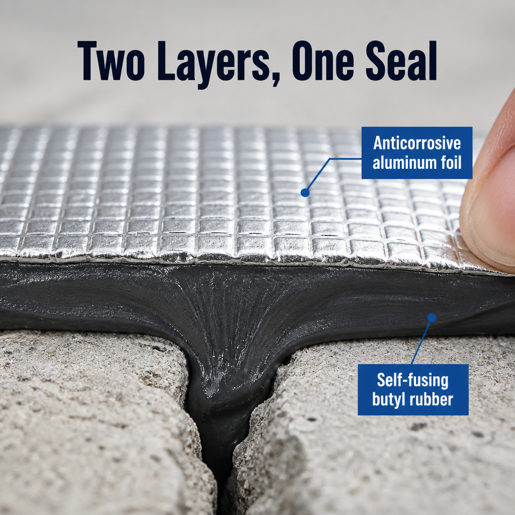ArmorSeal™ — Stop Roof, Gutter & Pipe Leaks Cold In One Peel