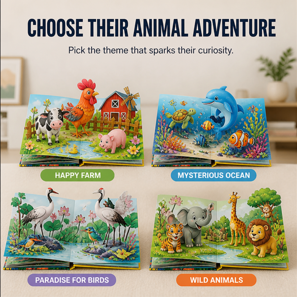 Animoria™ — Ignite Your Child’s Imagination with Magic That Leaps Off the Page