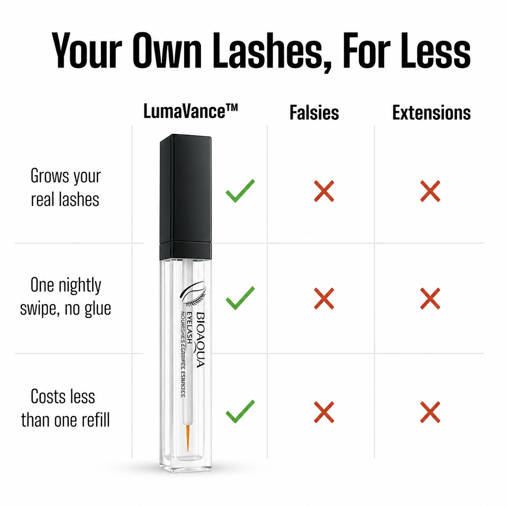 LumaVance™ — Grow Back Fuller, Longer-Looking Lashes In Just Weeks