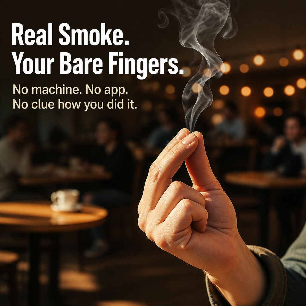 VaporMyst™ — Pull Real Smoke Straight From Your Fingertips and Stop the Room Cold