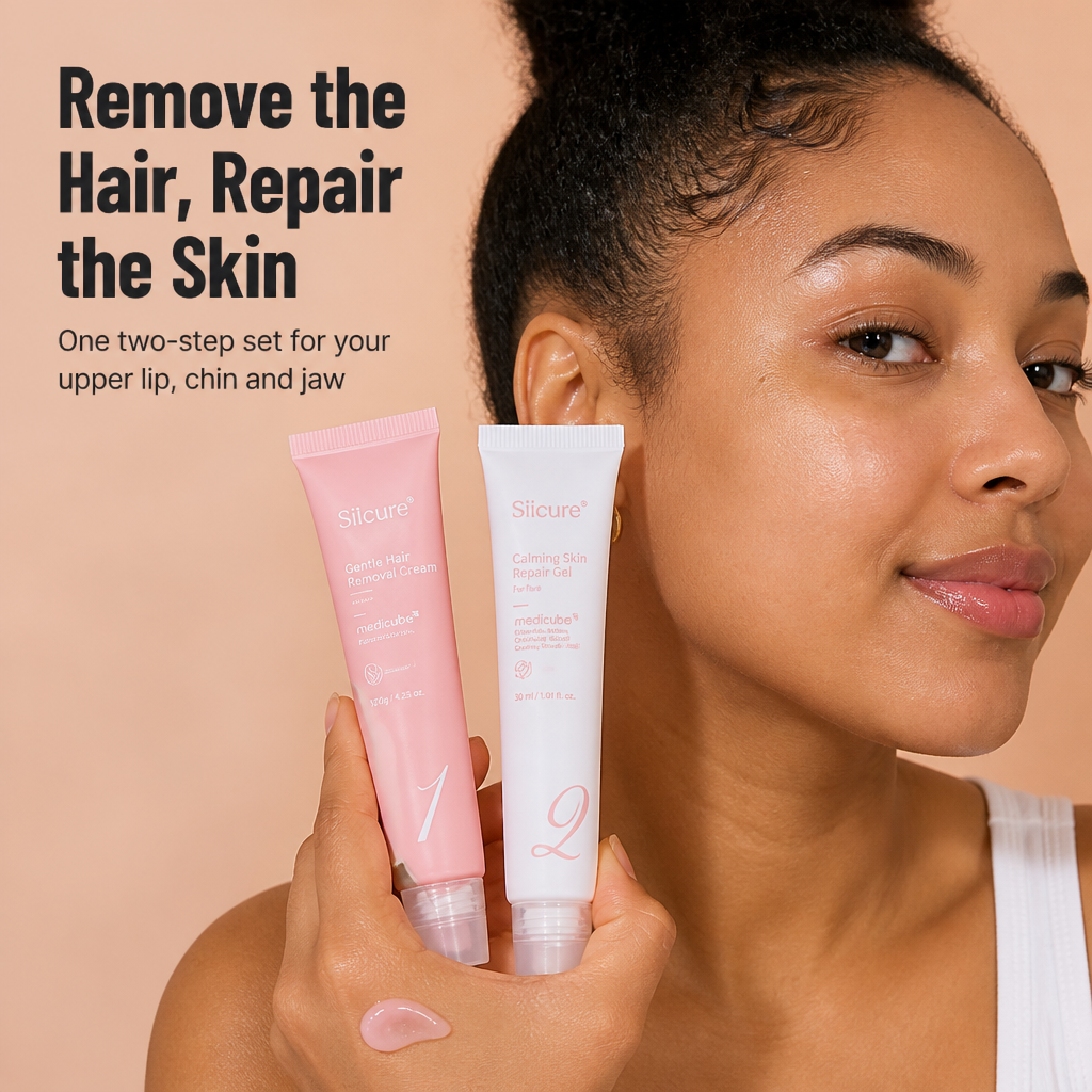 Silcure™ — Remove Facial Hair and Repair Your Skin in One Two-Step Sitting