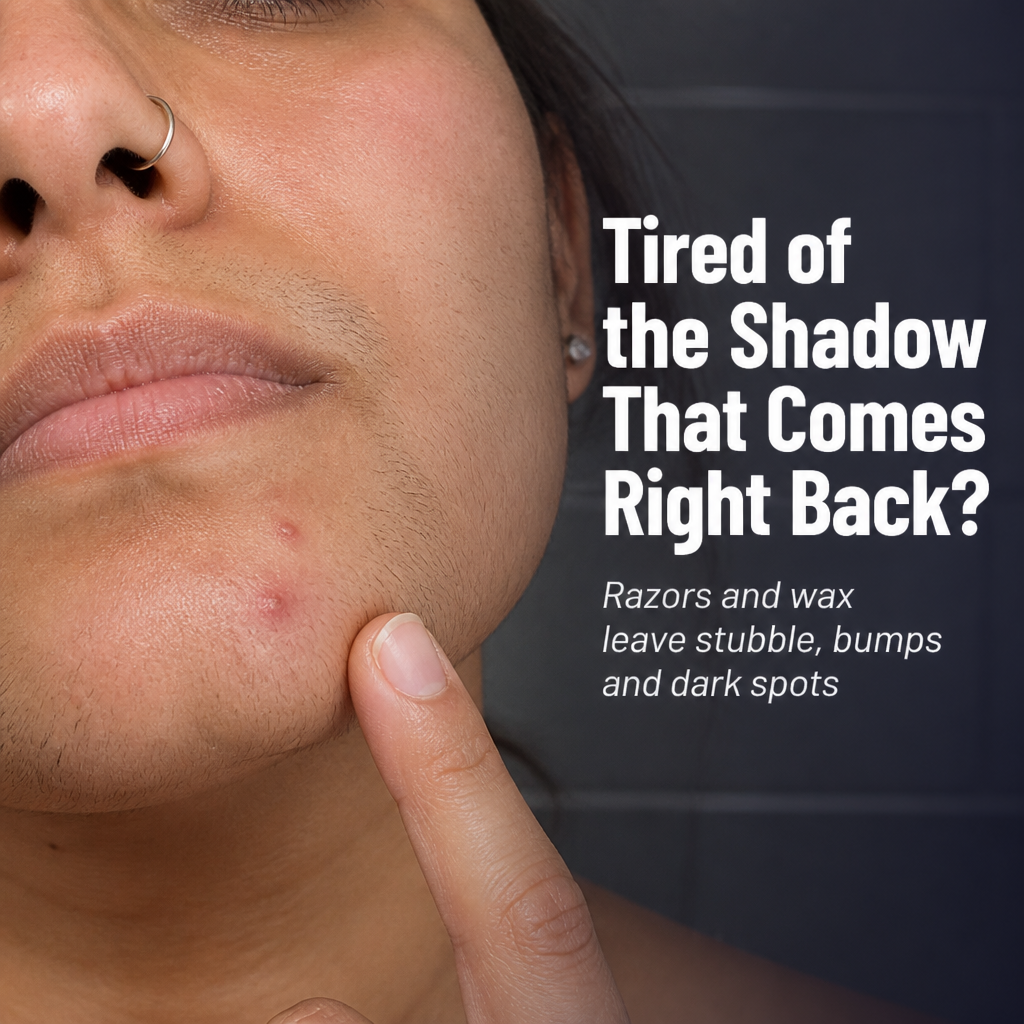 Silcure™ — Remove Facial Hair and Repair Your Skin in One Two-Step Sitting