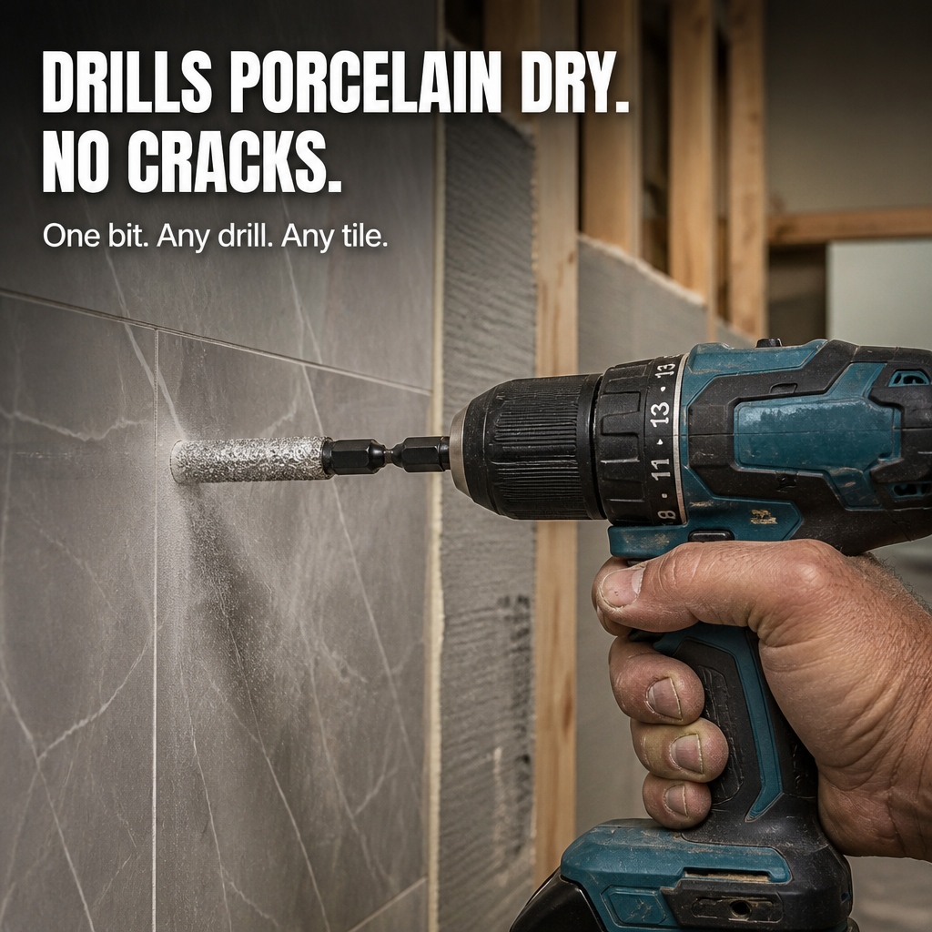 TitanEdge™ — Drill & Grind Through Porcelain, Marble and Glass Without Cracks