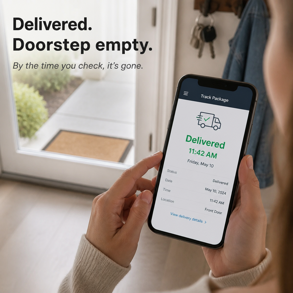 VigilanceEye™ — Stick It to Any Window and Watch Your Porch in 5 Minutes