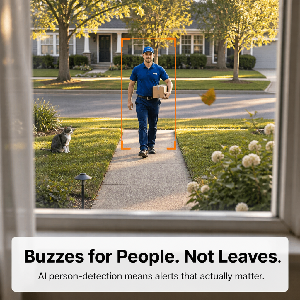 VigilanceEye™ — Stick It to Any Window and Watch Your Porch in 5 Minutes