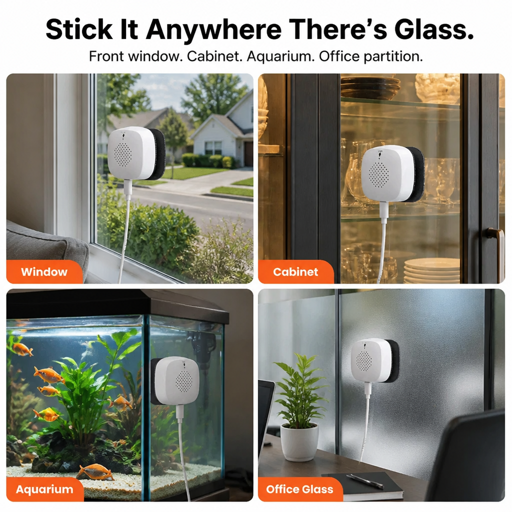VigilanceEye™ — Stick It to Any Window and Watch Your Porch in 5 Minutes