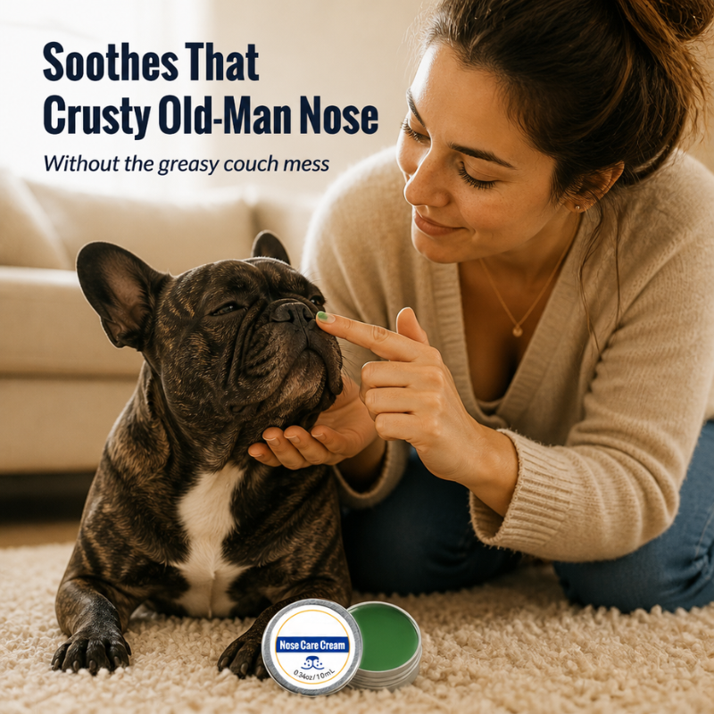 VeluraPaw™ — Soften His Crusty "Old-Man Nose" Back to Smooth, Healthy Black