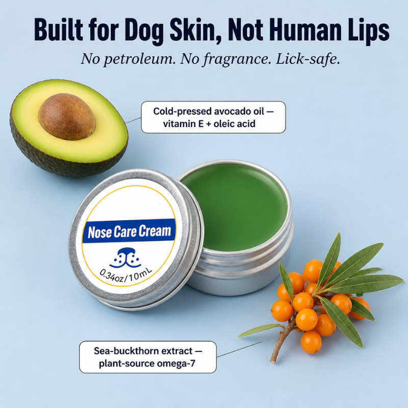 VeluraPaw™ — Soften His Crusty "Old-Man Nose" Back to Smooth, Healthy Black