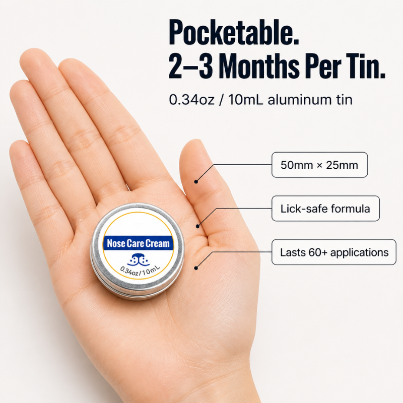 VeluraPaw™ — Soften His Crusty "Old-Man Nose" Back to Smooth, Healthy Black
